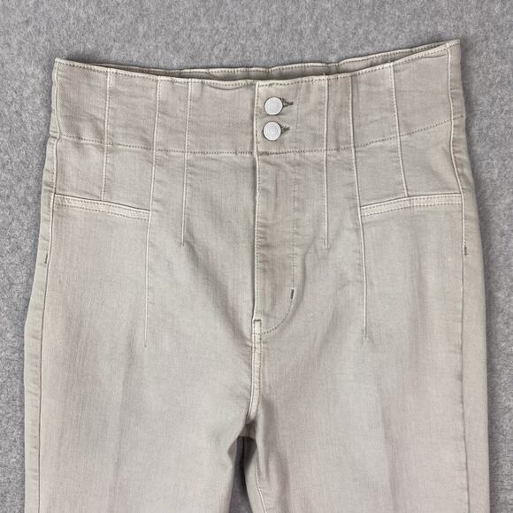 Free People We The Free Womens 31 Grey Jayde Flare Jeans - Picture 2 of 10